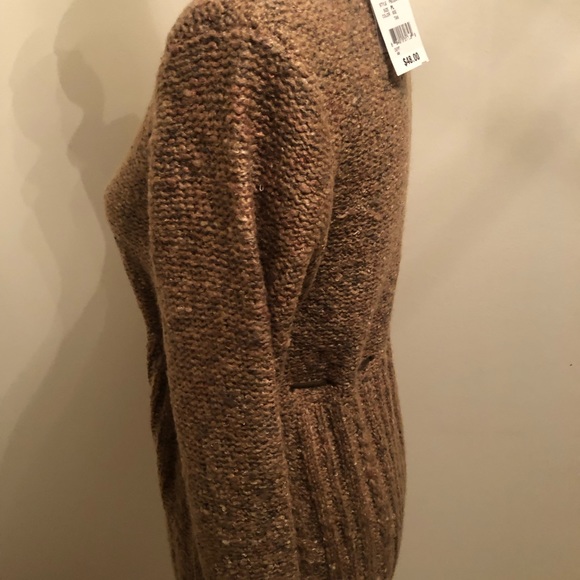 New Architect Crew Neck Waist Tie Rustic Sweater PL - Picture 3 of 11